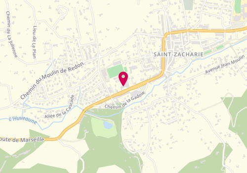 Plan de La Notté, 5 avenue Gaston de Saporta, 83640 Saint-Zacharie