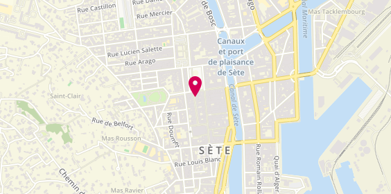 Plan de Chez Melo, 26 Rue Alsace Lorraine, 34200 Sète