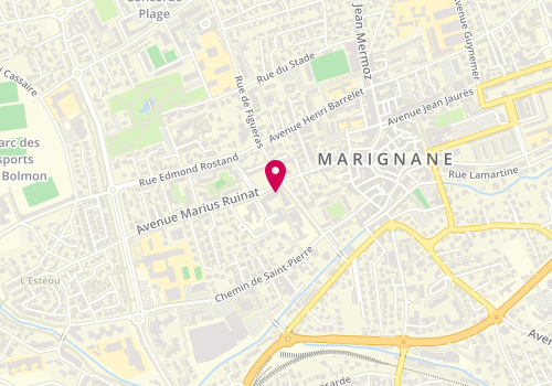 Plan de Paisa Papa Marignane, 37 avenue Marius Ruinat, 13700 Marignane