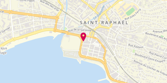 Plan de Restaurant la Brocherie, 49 Quai Albert 1er, 83700 Saint-Raphaël