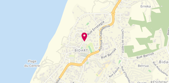 Plan de La Pizzeria de Bidart, Villa Altura
6 Rue Erretegia, 64210 Bidart