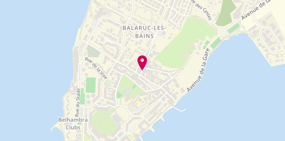 Plan de Chez Dede, 6 avenue de Montpellier, 34540 Balaruc-les-Bains