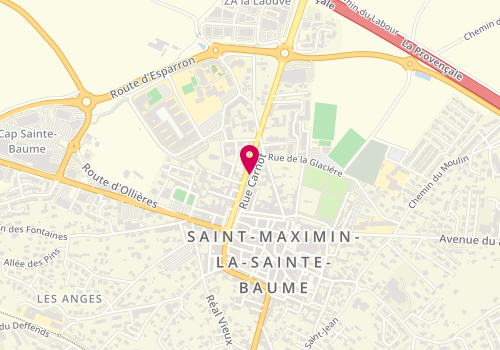 Plan de Le Chausson, 122 avenue Maréchal Foch, 83470 Saint-Maximin-la-Sainte-Baume