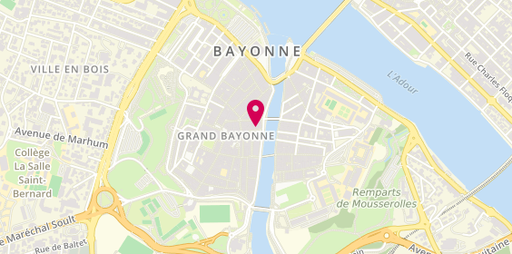 Plan de Café le Centre, 4 Rue Port de Suzeye, 64100 Bayonne
