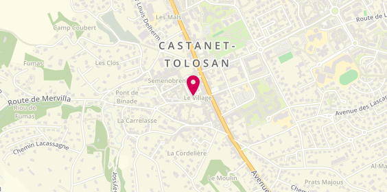 Plan de Lm Pizza, 16 Place Pierre Richard, 31320 Castanet-Tolosan