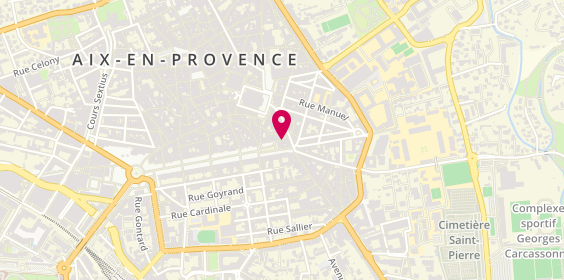 Plan de Pizza Bari, 2 Rue Tournefort, 13100 Aix-en-Provence