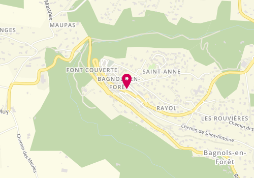 Plan de L'Envie, 565 Grande Rue, 83600 Bagnols-en-Forêt
