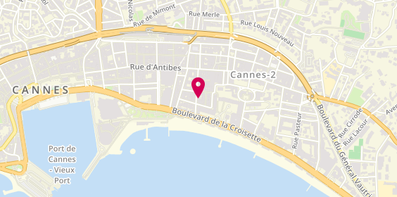 Plan de Bobo Bistro, 21 Rue du Commandant André, 06400 Cannes