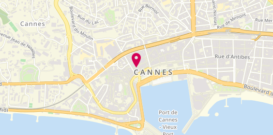 Plan de Bistrò Milano, 4 Rue du Marché Forville, 06400 Cannes