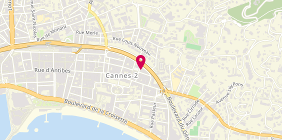 Plan de Chez Franco Girasole, 14 Rue de Constantine, 06400 Cannes