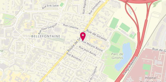 Plan de Chez Bardito, 36 Rue Maryse Bastie, 31100 Toulouse