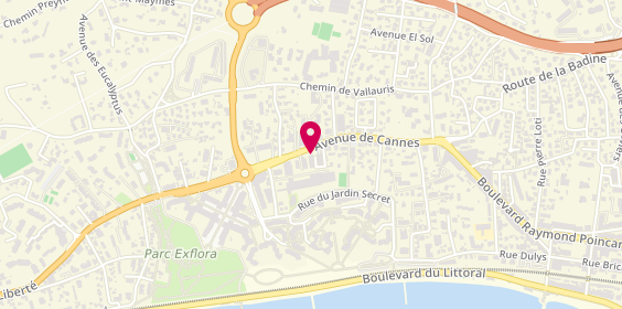 Plan de Chez Ditta, 37 avenue de Cannes, 06160 Antibes