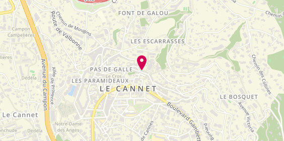 Plan de Pizza Gourmet, 236 Rue Saint Sauveur, 06110 Le Cannet