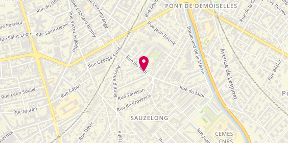 Plan de Midi Pizz, 30 Rue du Midi, 31400 Toulouse