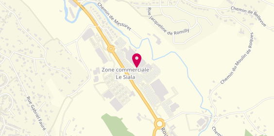Plan de La Boite A Pizzas, Route de Mazamet, 81100 Castres
