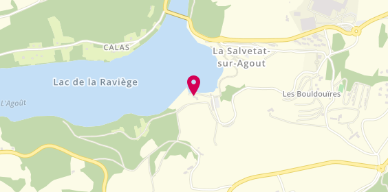 Plan de Evasion Raviège, Port des Bouldouïres, 34330 La Salvetat-sur-Agout
