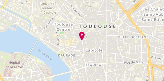Plan de Forno Gusto Capitole, 21 Rue Sainte Ursule, 31000 Toulouse