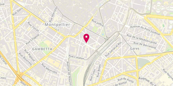 Plan de I Ragazzi, 18 Rue d'Alger, 34000 Montpellier