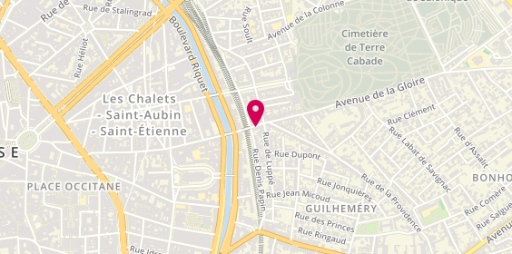 Plan de Chez Hippolyte, 4 avenue de la Gloire, 31500 Toulouse