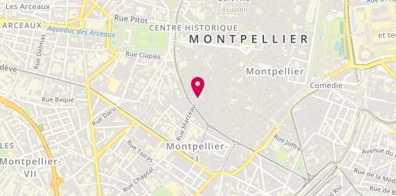 Plan de Le Baroque, 3 Rue Alexandre Cabanel, 34000 Montpellier