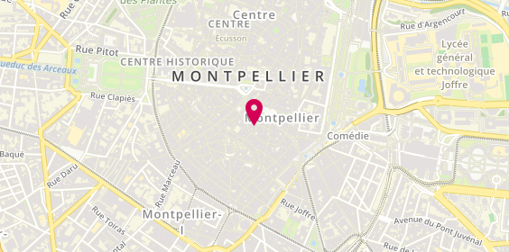 Plan de Chez Valou Les Souris Dansent, 6 Rue de la Vieille, 34000 Montpellier