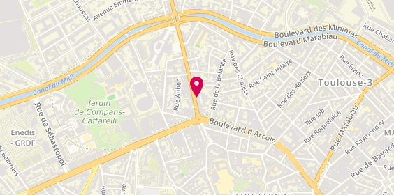 Plan de Big Forno Gusto, 14 avenue Honoré Serres, 31000 Toulouse