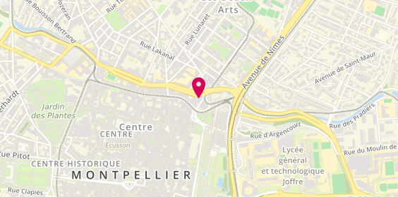 Plan de Le Djazz, 46 Quai du Verdanson, 34090 Montpellier