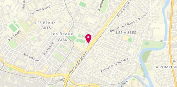 Plan de L'Origan, 8 Bis avenue Saint-Lazare, 34000 Montpellier
