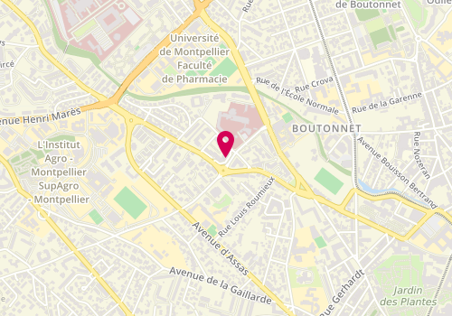 Plan de Spizza 34, Rue Hippolyte Rech, 34090 Montpellier
