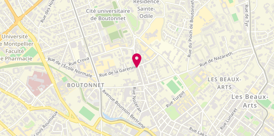 Plan de Show Pizza, 81 Rue du Faubourg Boutonnet, 34090 Montpellier