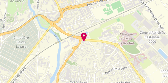 Plan de Basilic & Co, 140 avenue Georges Frêche, 34170 Castelnau-le-Lez