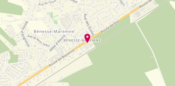 Plan de Le Pin des Pizz, 59 Route de Bayonne, 40230 Bénesse-Maremne