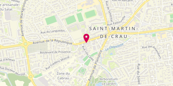 Plan de Chez Marco, 39 avenue de la République, 13310 Saint-Martin-de-Crau