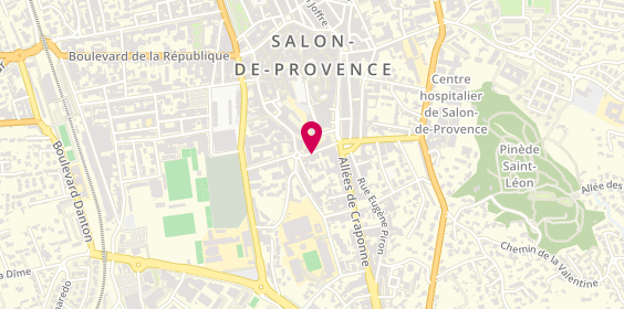 Plan de Presto Pizza, 71 Rue Reynaud d'Ursule, 13300 Salon-de-Provence