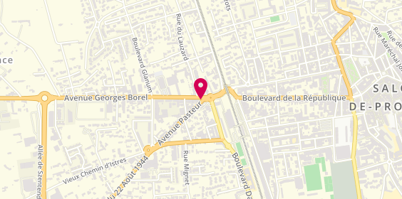 Plan de Pizza Cosy, 135 avenue Michelet, 13300 Salon-de-Provence