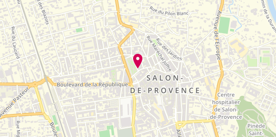 Plan de Le Paradou, 1 place du Général de Gaulle, 13300 Salon-de-Provence