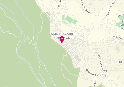 Plan de San Cezari, 10 Pl. De la Tour, 06530 Saint-Cézaire-sur-Siagne