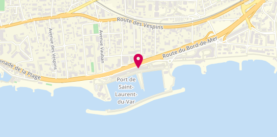 Plan de Ciao Gigi, 240 Quai la Pérouse, 06700 Saint-Laurent-du-Var