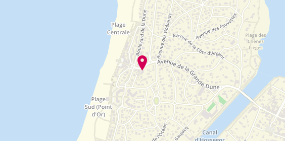 Plan de Le Napoli, 755 avenue de la Grande Dune, 40150 Soorts-Hossegor