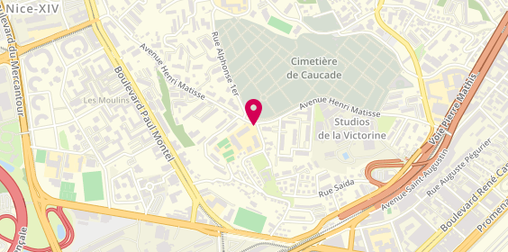 Plan de Cibo Pizza, 51 avenue Henri Matisse, 06200 Nice