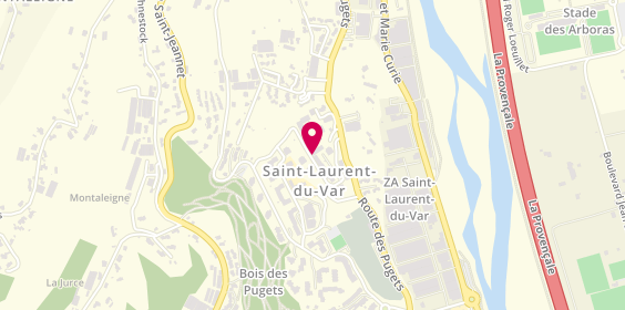 Plan de Storia Della Pizza, 304 Rue Alphonse Daudet, 06700 Saint-Laurent-du-Var