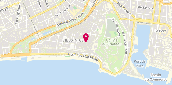 Plan de Aqua E Farina, 39 Rue de la Préfecture, 06300 Nice