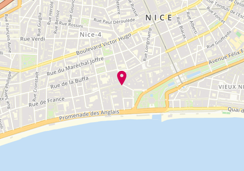 Plan de Nice Soho, 16 Rue Halévy, 06000 Nice