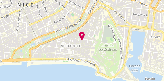 Plan de Carpe Diem, 22 Rue Benoît Bunico, 06300 Nice
