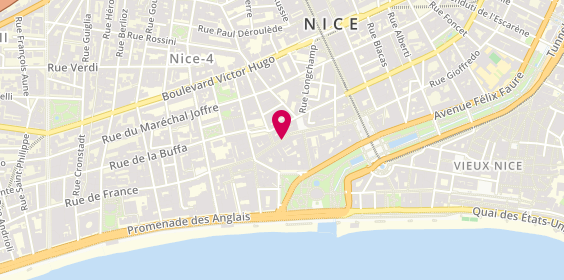 Plan de Taverne Masséna | Maison Cresci, 25 Rue Massena, 06000 Nice