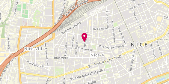 Plan de La Mascotte, 27 Rue Gounod, 06000 Nice
