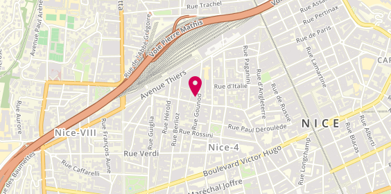 Plan de Pizza d'Or, 34 avenue Georges Clemenceau, 06000 Nice