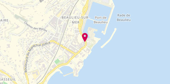 Plan de Taxi PIzza, 18 Boulevard Marechal Leclerc, 06310 Beaulieu-sur-Mer