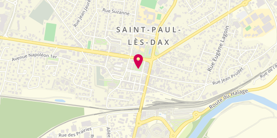 Plan de La Pergola, 48 Rue Pierre Dupont, 40990 Saint-Paul-lès-Dax