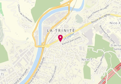 Plan de Restaurant Accossato, La
1 avenue Jacques Mollet, 06340 La Trinité